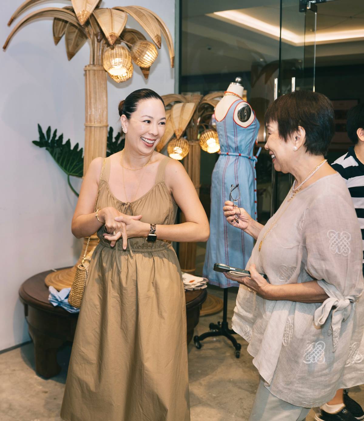 Sunshine Puey and Cecille Hontiveros.